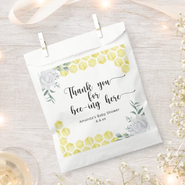 Sachets En Papier Merci d'avoir été là -  (Coupé)