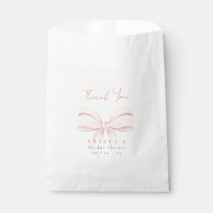Sachets En Papier Merci de Fête des mariées de la boîte de coquette
