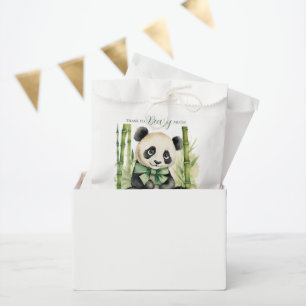 Sachets En Papier Merci de l'ours Panda se méfier beaucoup Baby show