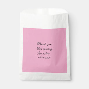Sachets En Papier merci d'être venu/e nom à ajouter par SMS