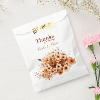 Sachets En Papier Merci d'être venu et votre nom