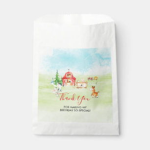 Sachets En Papier Merci d'oiseaux aquatiques Barnyard et Farm Animau