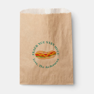 Sachets En Papier Merci drôle beaucoup de hot-dog humoristique