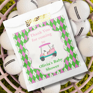 Sachets En Papier Merci Élégant Chariot de Golf Prêt Pour Baby Showe