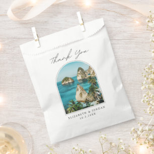 Sachets En Papier Merci Mariage de Bali
