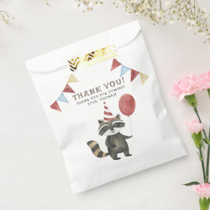Sachets En Papier Merci pour le 1er anniversaire de notre bébé Raton