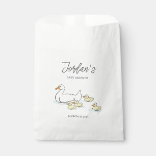 Sachets En Papier Mère Canard et Baby shower de canard Favoriser les