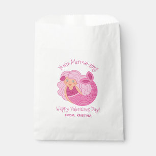 Sachets En Papier Mermaid Cute Kids Valentines Day