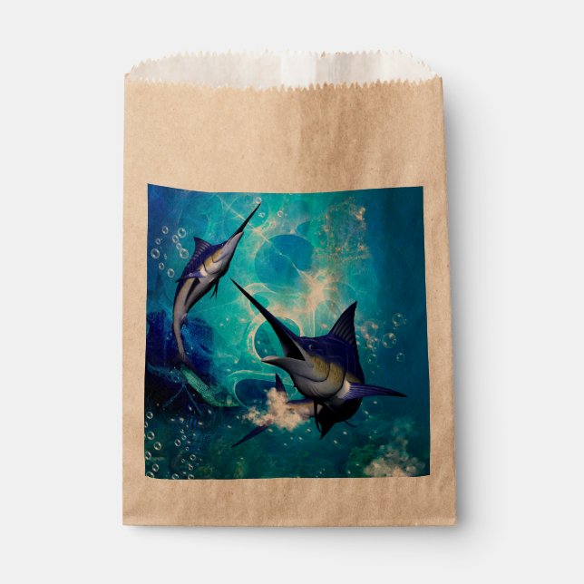 Sachets En Papier Merveilleux marlins (Devant)