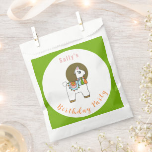 Sachets En Papier Mignonne pinata llama fête du Jeudi