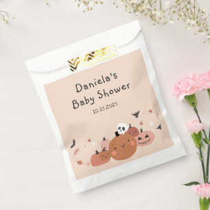 Sachets En Papier Mignonne Un Petit Baby shower D'Halloween Boo