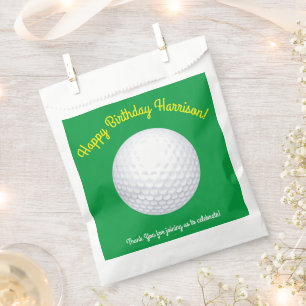 Sachets En Papier Mini Golf Balls Anniversaire Fête Enfants Sports