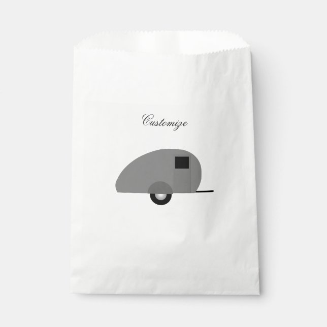Sachets En Papier Minuscule remorque Teardrop Thunder_Cove (Devant)