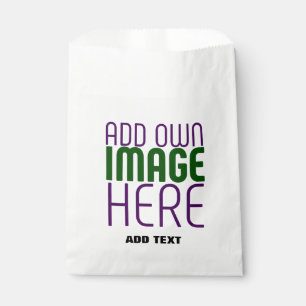 SACHETS EN PAPIER MODELE DE TEXTE D'IMAGE BLANC SIMPLE ÉDITABLE MODE