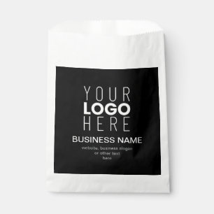 Sachets En Papier Modèle simple moderne pour le logo de votre entrep