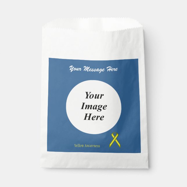 Sachets En Papier Modèle standard jaune par Kenneth Yoncich (Devant)