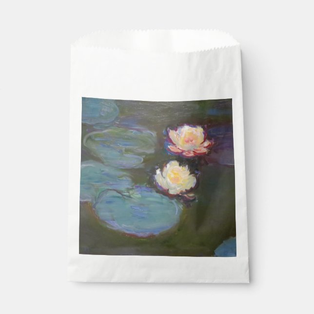 Sachets En Papier Monet Water Lys Pond Nénuphars Peinture (Devant)