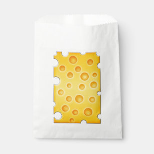 Sachets En Papier Motif de texture au fromage suisse