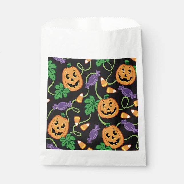 Sachets En Papier Motif HALLOWEEN (Devant)