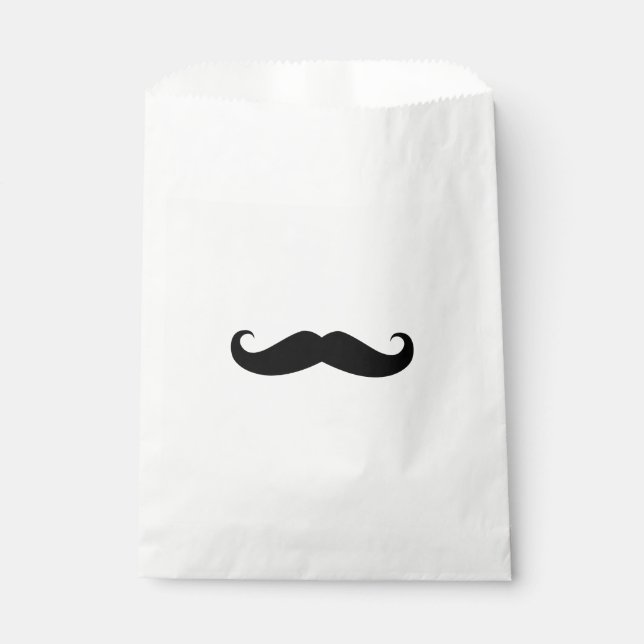 Sachets En Papier Moustache (Devant)