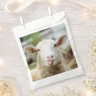 Sachets En Papier Mouton montrer langue