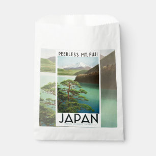 Sachets En Papier Mt Fuji Japon affiche Voyage Art Vintage