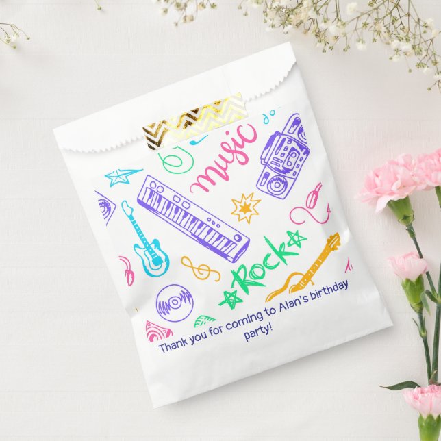 Sachets En Papier Musique (Scellé)