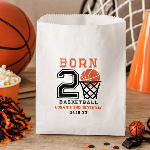 Sachets En Papier Né pour le Basketball 2e anniversaire du garçon