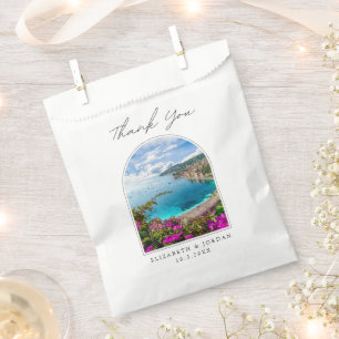 Sachets En Papier Nice Côte d'Azur Mariage Faveur Merci