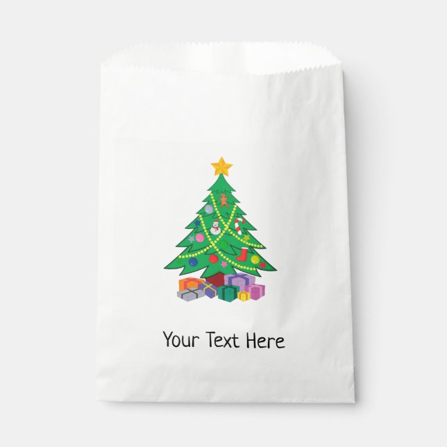 Sachets En Papier Noël (Devant)