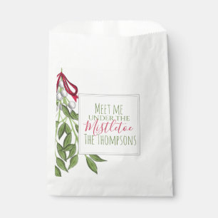 Sachets En Papier Noël Mistletoe Whimsical mignon Amusant