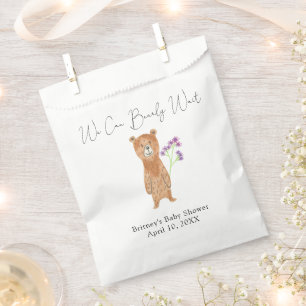 Sachets En Papier Nounours en peluche - nous pouvons à peine attendr