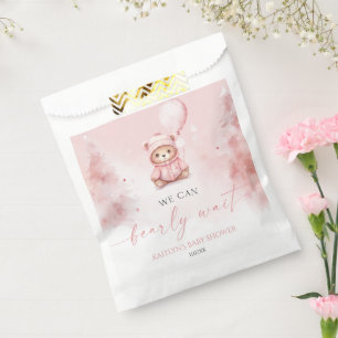 Sachets En Papier Nous Pouvons à Peine Attendre Ours en Peluche d'Hi