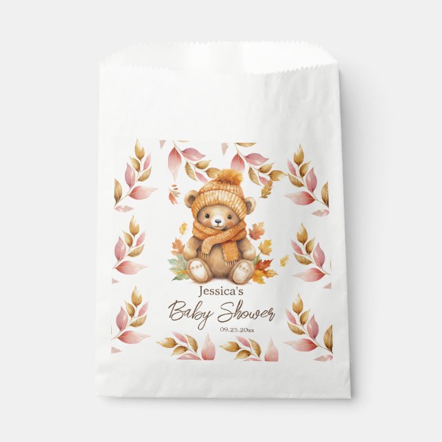 Sachets En Papier Nous Pouvons Attendre Le Baby shower Favoriser Les (Devant)