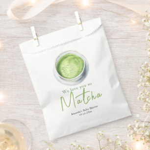 Sachets En Papier Nous t'aimons tellement Matcha Baby Shower