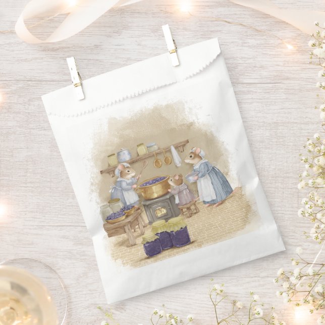 Sachets En Papier Nous vous invitons à une fête d'enfants (Coupé)