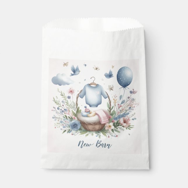 Sachets En Papier Nouveau-né (Devant)