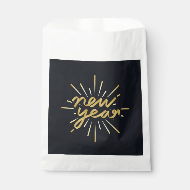 Sachets En Papier Nouvel An (Devant)