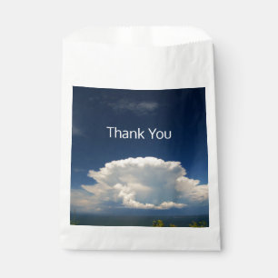 Sachets En Papier Nuage Blanc Puffé