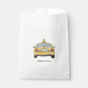 Sachets En Papier NYC Marié Marié Favoriser le sac de bienvenue en p
