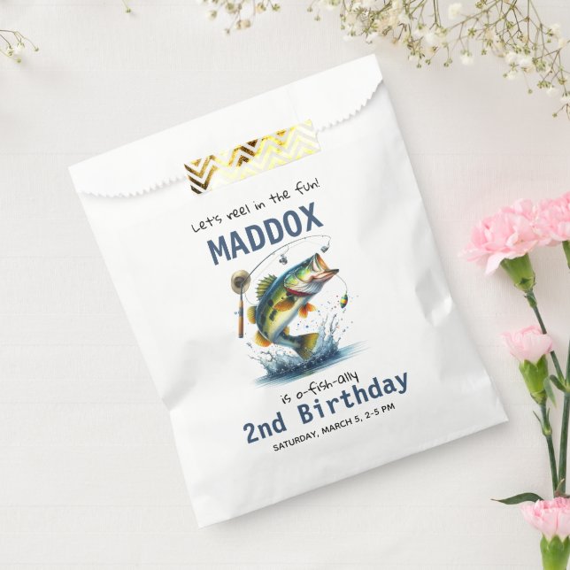 Sachets En Papier O-Fish-Ally Deux pêcheurs 2e anniversaire (Scellé)