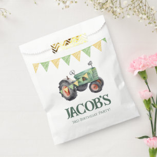 Sachets En Papier Obtenez votre Tractor Boys Anniversaire