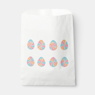 Sachets En Papier œufs Pâques Tie-Dye motif doux ton moyen