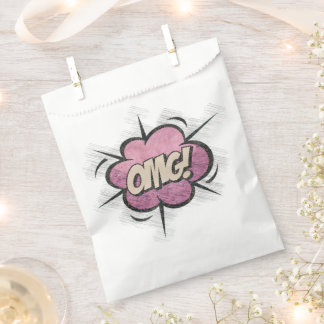 Sachets En Papier Oh mon Dieu ! Livre de bande dessinée vintage Stea