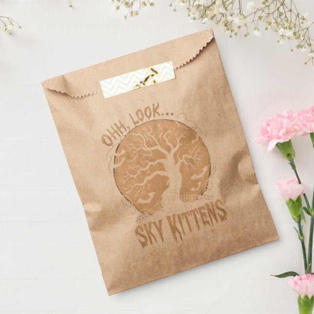 Sachets En Papier Oh Regarde Sky Kittens Halloween Amoureux chauves- (Scellé)