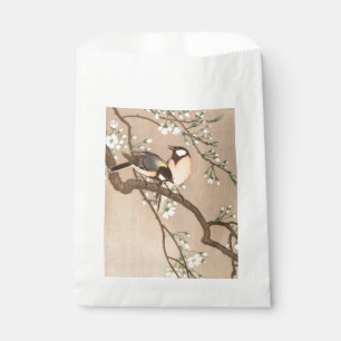 Sachets En Papier Oiseau chevalier asiatique japonais