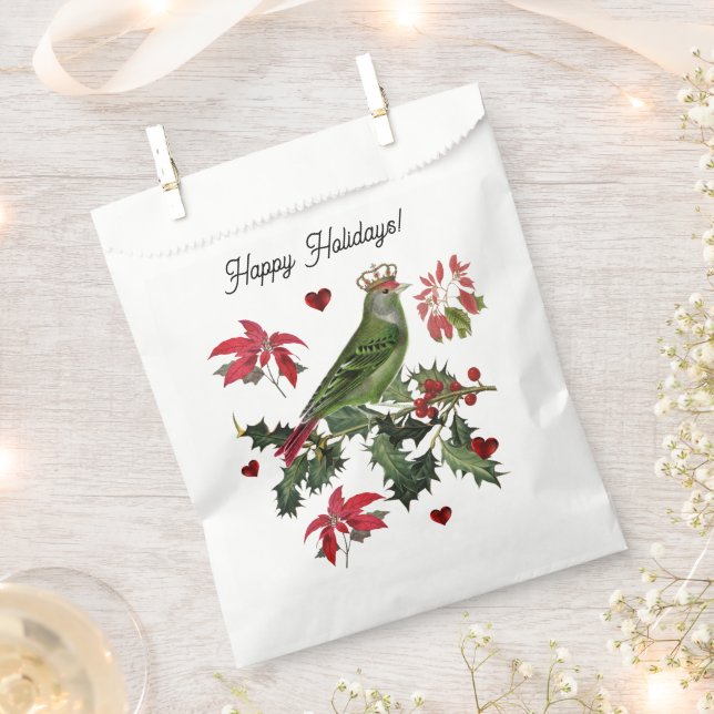 Sachets En Papier Oiseau Roi (Coupé)