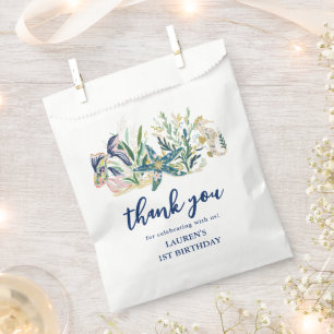 Sachets En Papier Oneder sous la mer 1er anniversaire