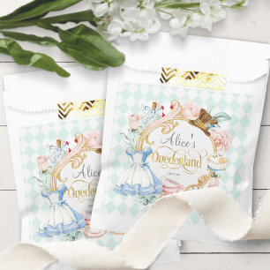 Sachets En Papier Onederland, Mad hatter teaparty, collations d'anni