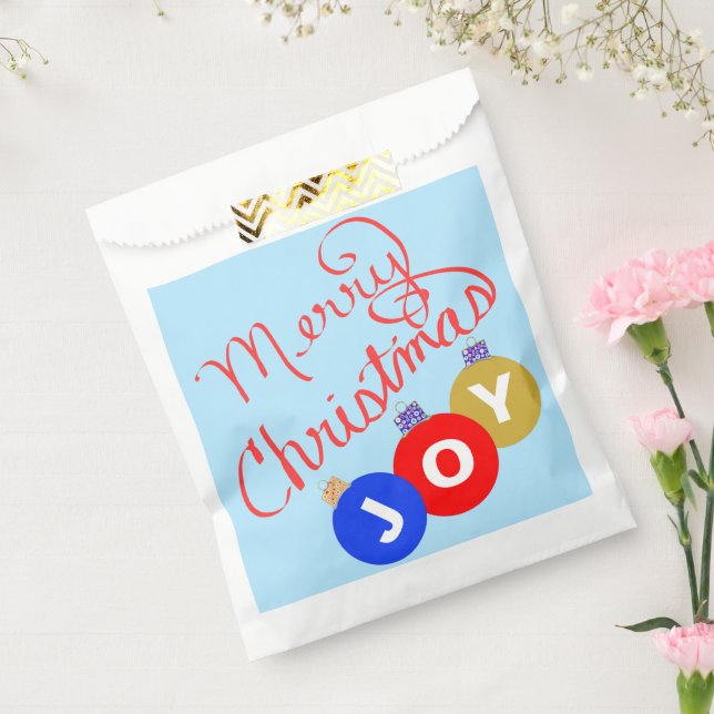 Sachets En Papier Ornements de Noël Joy (Scellé)